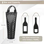 Leather wine carrier